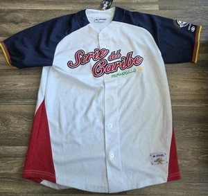 El Siglo Serie Del Caribe Hermosillo 2013 Mexico Baseball Jersey Mens Size XL - Picture 1 of 9