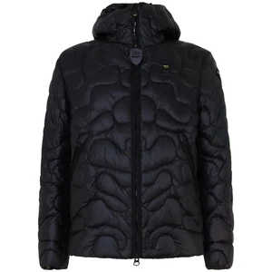 BLAUER - Piumino nero con logo per uomo - Imagen 1 de 1