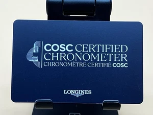 Longines COSC Chronometer Filled-Out Zertifikat L3.810.4.53.6 für Uhr - Bild 1 von 3