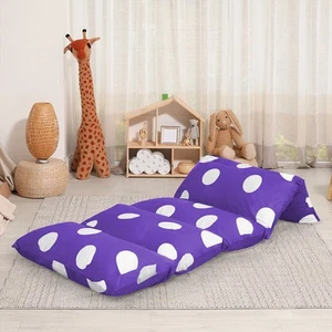 Dreamz Foldable Mattress Kids Pillow Bed Cushion Sofa Chair Lazy Couch 224x81cm - Picture 1 of 12