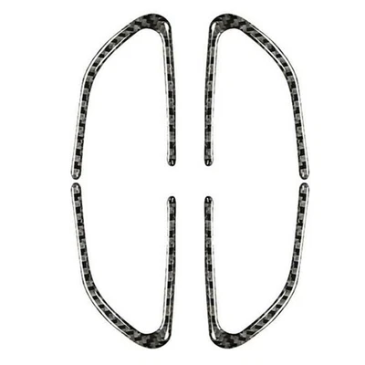 Para Infiniti Q50/Q60 14-21, acabamento da tampa do botão do volante de fibra de carbono -2 conjuntos - Imagem 1 de 4