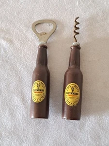 Vintage Guiness Bottle Opener And Corkscrew. Wooden. - Picture 1 of 3