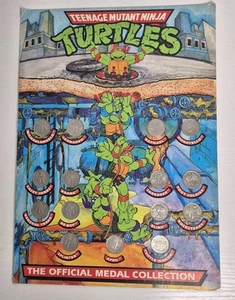 Teenage Mutant Ninja Turtles Coin Collection 1990 - Picture 1 of 14