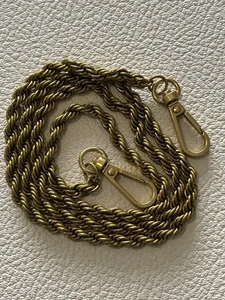 Catena portafoglio vintage senza marchio Steampunk tono oro - Foto 1 di 7