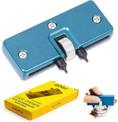 Cambio de batería abridor de caja herramienta de reloj para abrir caja de reloj con ranuras - Imagen 1 de 4