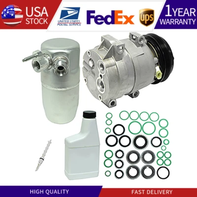 A/C Compressor, Driers, Seal, Orif Tube & Oils Kit Fits Chevrolet Corvette - Image 1 of 4