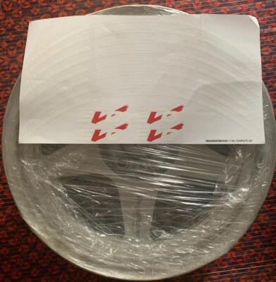 Decals Desmond Evo Regamaster 17" Size (White & Red) - Image 1 of 2