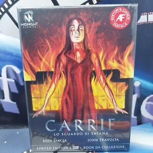 CARRIE - SATANA'S GAZE - LIMITED EDITION 3 DVD + BOOK *NEW*