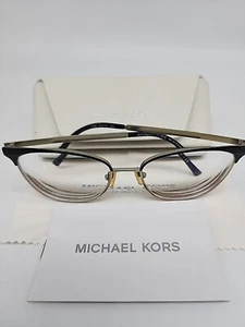 Michael Kors Eyeglasses MK 3018 (Nao) 1194 Rose Gold Metal Frame 54[]17 140 - Picture 1 of 8