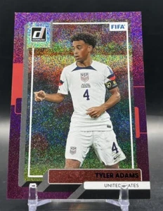 2022-23 Panini-Donruss FIFA #173 Tyler Adams Base Purple Parallel /99 USMNT - Picture 1 of 3