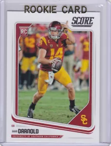 SAM DARNOLD ROOKIE CARD USC Trojans Football 2018 Score RC New York Jets QB! - Bild 1 von 2