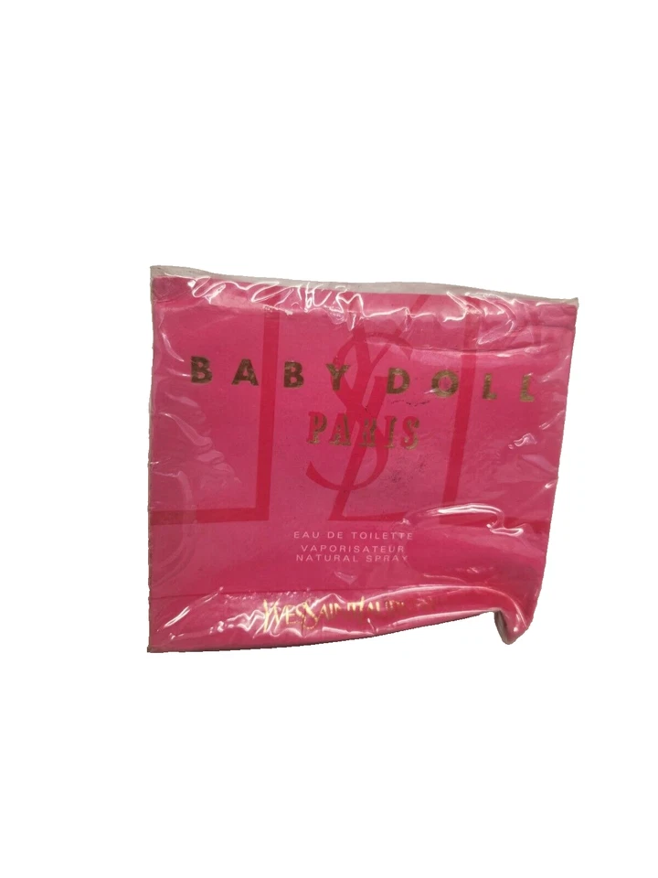 Туалетная вода-спрей для женщин Baby Doll от YSL 3,3 унции / 100 мл ПОВРЕЖДЕННАЯ ВОДОЙ КОРОБКА - Изображение 1 из 2