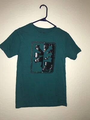 Zoo York Aqua Green Youth Medium 10/12 Short Sleeve T-Shirt - Image 1 of 4
