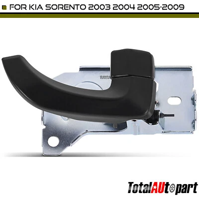 Nueva manija de puerta interior negra para Kia Sorento 2003 2004-2009 pasajero delantero Foto 1 de 4