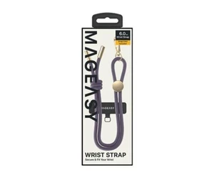 MagEasy 6mm Hand Wrist Strap Nylon String Phone Holder with Strap Card Holder - - Picture 1 of 8