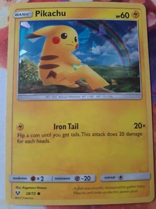 Pokemon TCG Pikachu 28/73 Cracked Ice Holo Promo NM - Picture 1 of 2