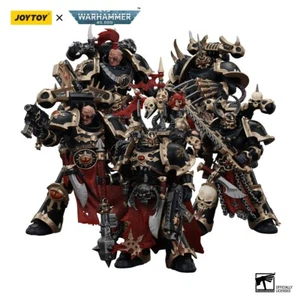 JOYTOY Warhammer 40K 1/18 Chaos Space Marines Black Legion 5PCS Action Figure - Picture 1 of 13