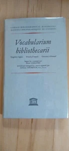Vocabularium Bibliothecarii Bibliographical handbook Henri Lemaitre bible - Picture 1 of 8
