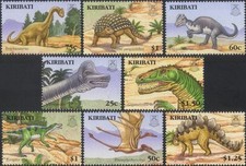 Kiribati 2006 Dinosaurs/Prehistoric Animals/Reptiles/Nature 8v set (n168616b)
