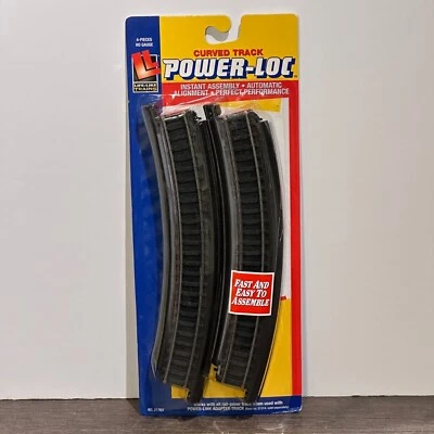 NEW Life Like Trains #21303 HO Power-Lock R Curved Tracks (Pack of 4) - Image 1 of 4