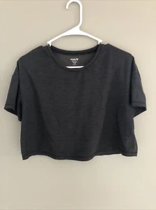 Girls Old Navy active breathe on XXL (18) go dry crop top workout Gray Trendy - Picture 1 of 3