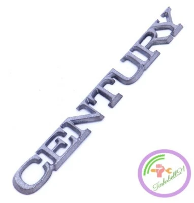 94-96 Buick Century Cuarto de Panel Personalizado Escritura Emblema Insignia Placa de Identificación Cuerpo OEM Foto 1 de 3