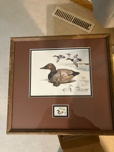 1975 - Federal Duck Stamp Print *JAMES FISHER** REMARQUE - Artist Proof- 58/150 - Picture 1 of 4