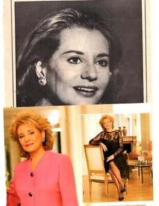 tv host BARARA WALTERS -8 oz clippings lot (65+ pages) 20-20, etc - Bild 1 von 3