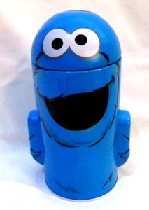 Sesame Street 7" H Cookie Monster Tin Metal Coin Bank Piggy Bank Coin Slot-New! - Picture 1 of 2