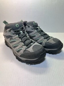 Women's Merrell Moab Hiking Trail Shoes Size 8.5 Drizzle Mint Must See - Picture 1 of 8