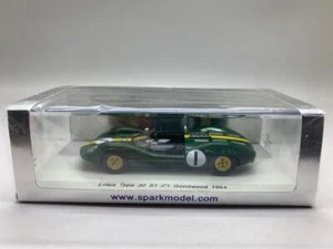 SPARK LOTUS TYPE 30 S1 NO 1 GOODWOOD 1964 JIM CLARK S2210 1/43 - Picture 1 of 1