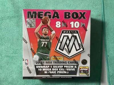 2020-21 Panini Mosaic Basketball Mega Box Factory Sealed . - Image 1 of 4