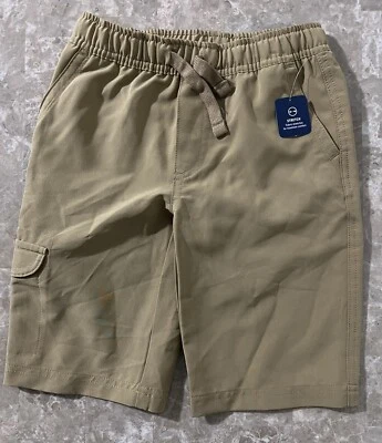 Pantalones Cortos IZOD Elásticos Frente Plano, Caqui (Niños Talla 7 Regular) Nuevos Con Etiquetas Foto 1 de 3