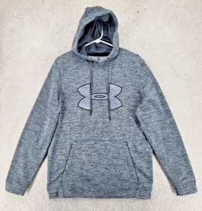 Under Armour men's size medium hooded sweatshirt, cold gear gray - Picture 1 of 7
