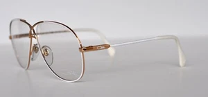 Cazal Vintage Brille - Neu aus altem Lagerbestand - Modell 728 - Farbe 332 - Gold & Weiß - Bild 1 von 1