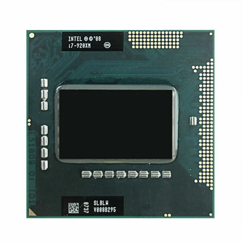Intel Core i7-920XM CPU Quad-Core 2.0GHz 8M SLBLW Socket G1 Processor - Image 1 of 1
