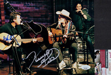 WILLIE NELSON VINCE GILL Signed Autograph 8x10 Candid 1 of 1 Photo JSA COA