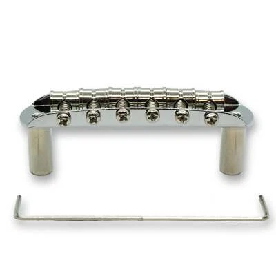 WM GUITARS Replacement Bridge For Jaguar Mustang & Jazzmaster Guitars (52.5mm)
