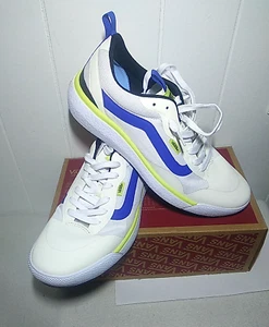 Vans Para Hombre Talla 11.5 UltraRange Exo Blanco Multi Azul Rayas Tenis VN0A4U1BOY - Imagen 1 de 11