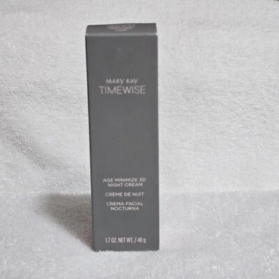 Mary Kay TimeWise Age Minimize 3D Night Cream 1.7 oz New In Box - Image 1 of 4