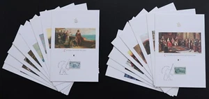 U.S. Used #2624 - 2629a/d 1c/$5 Columbus Set of 16 Fleetwood Proofcards - Picture 1 of 6