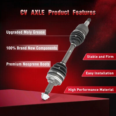 Front for Lexus GS300 GS350 IS250 IS350 CV Axle Shaft AWD 2006-13 - Image 1 of 4