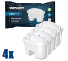 4x cartouche de filtre à eau compatible avec Wessper AquaFlux Laica Bi-Flux