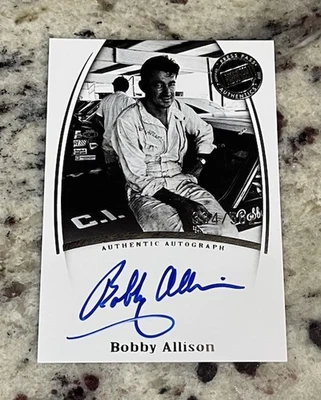 2007 Press Pass Legends - Autographs Bobby Allison  334/562 - Image 1 of 2