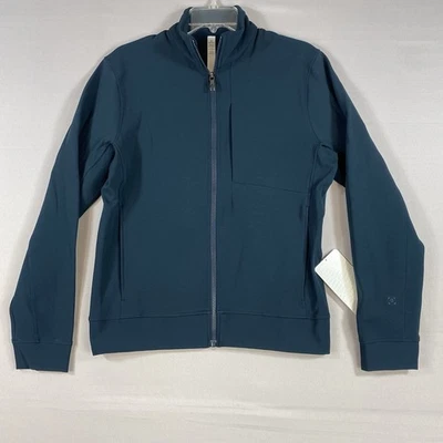 Chaqueta Lululemon Sojourn Performance para hombre talla pequeña LM4616SD color verde azulado oscuro nueva con etiquetas Foto 1 de 4
