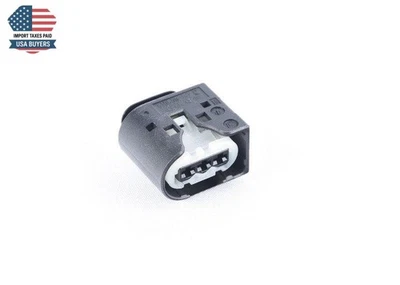 BMW E61 Plug Housing 3-Pin Genuine 12527508154 - Image 1 of 4