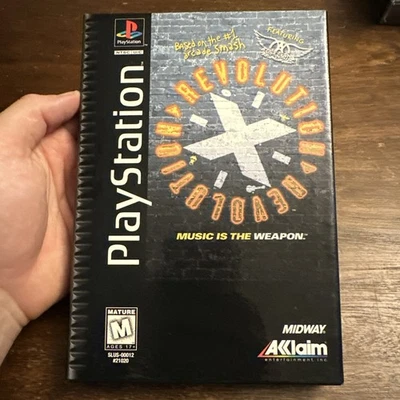 Revolution X (Sony Playstation 1 PS1) Longbox Complete W Reg - Authentic - Image 1 of 4