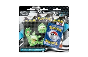 Pokemon TCG Scarlet & Violet 10.5 Black Bolt 3pk Sticker New Sealed Presale - Picture 1 of 3