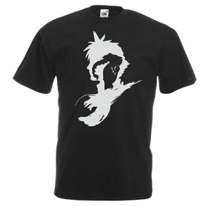 Adults Cloud Aerith FFVII RP Fantasy Gaming Character Unisex Black T-Shirt - Picture 1 of 8