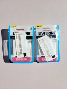 Lotto di 2 filo interdentale Listerine Gentle Gum Care cannella come nuovo - 50 iarde ciascuno - Foto 1 di 3